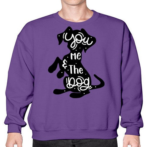 You Me The Dogs Style 4# - dogs- Sweatshirt - Crew