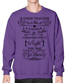 a good teacher 1# - teacher- Sweatshirt - Crew