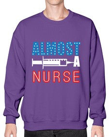 almost nure transeparent 574# - nurse- Sweatshirt - Crew