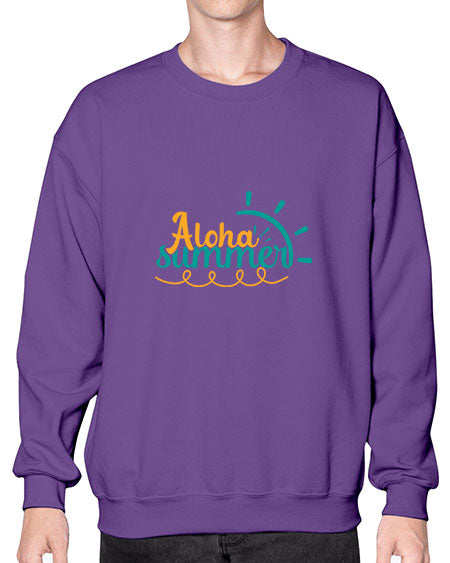 aloha summer Style 109# - summer- Sweatshirt - Crew