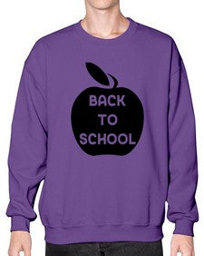 apple back to school 3# - general school- Sweatshirt - Crew