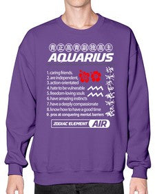 aquarius 85# - aquarius- Sweatshirt - Crew