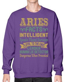 aries 123# - aries- Sweatshirt - Crew