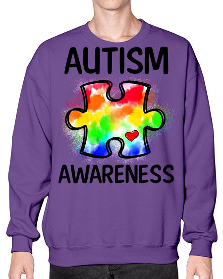 autism awareness - autism- Sweatshirt - Crew