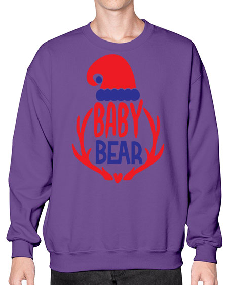 baby bear 19# - bears - animals- Sweatshirt - Crew