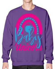 baby unicorn 13# - unicorn- Sweatshirt - Crew
