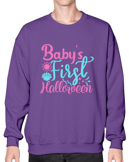 babys first halloween Style 39# - baby- Sweatshirt - Crew