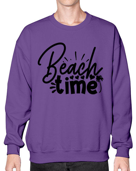 beach time Style 108# - summer- Sweatshirt - Crew