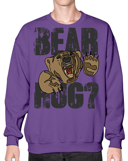 bear hug 35# - bears - animals- Sweatshirt - Crew