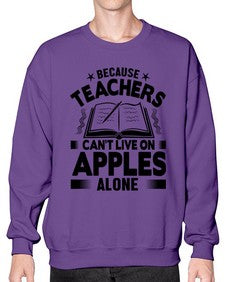 because teacher 19# - teacher- Sweatshirt - Crew