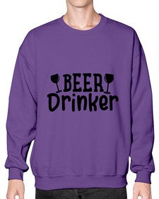 beer drinker 46# - beer- Sweatshirt - Crew