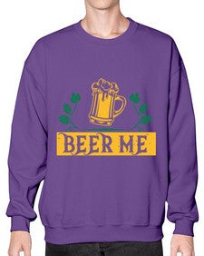 beer me 655# - beer- Sweatshirt - Crew