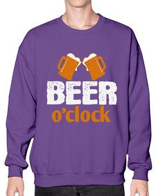 beer oclock 661# - beer- Sweatshirt - Crew