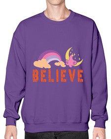 believe 47# - unicorn- Sweatshirt - Crew