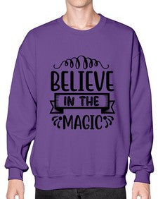 believe in the magic 52# - unicorn- Sweatshirt - Crew