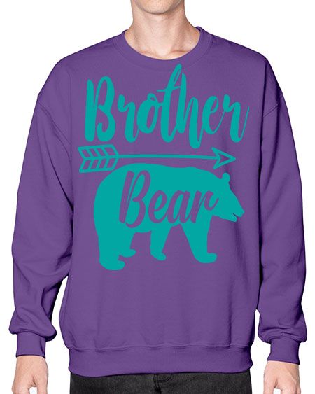 brother bear 69# - bears - animals- Sweatshirt - Crew