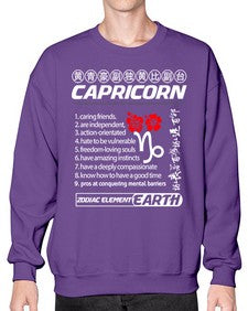 capricorn 207# - capricorn- Sweatshirt - Crew