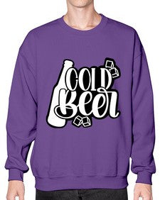 cold beer 871# - beer- Sweatshirt - Crew