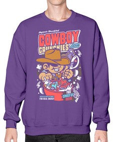 cowboy crunchies 346# - western- Sweatshirt - Crew