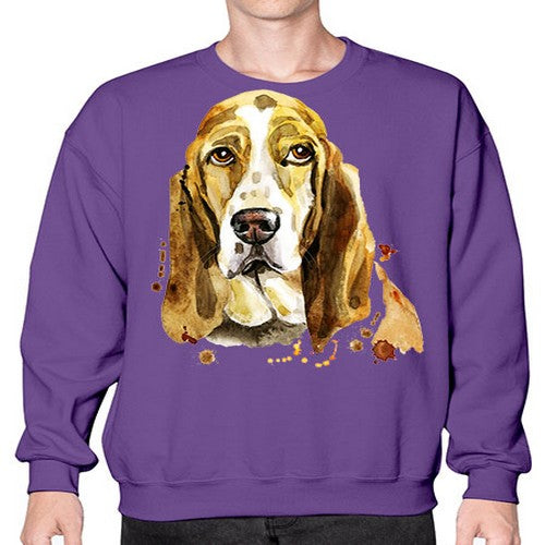 dog 107# - dogs- Sweatshirt - Crew
