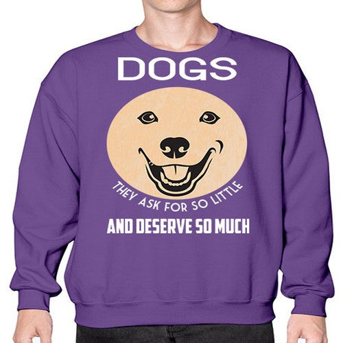 dog 115# - dogs- Sweatshirt - Crew