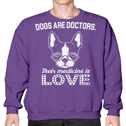 dog 116# - dogs- Sweatshirt - Crew