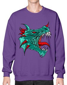 dragon 174# - dragon- Sweatshirt - Crew