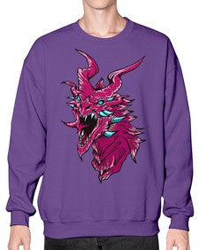 dragon 177# - dragon- Sweatshirt - Crew