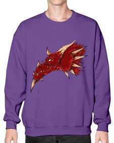dragon 185# - dragon- Sweatshirt - Crew