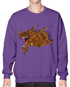 dragon 187# - dragon- Sweatshirt - Crew
