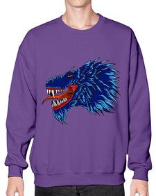 dragon 188# - dragon- Sweatshirt - Crew