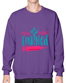 earned Style 733# - nurse- Sweatshirt - Crew