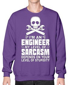engineers sarcasm 772# - engineer- Sweatshirt - Crew