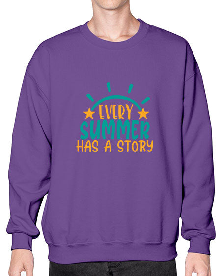 every summer has a story story Style 107# - summer- Sweatshirt - Crew