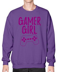 gamer girl 87# - video games- Sweatshirt - Crew