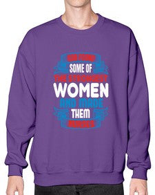 god found the strongest Style 824# - nurse- Sweatshirt - Crew