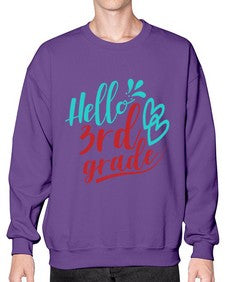 hallo third grade 231# - third grade- Sweatshirt - Crew