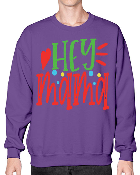 hey mama Style 16# - autism- Sweatshirt - Crew