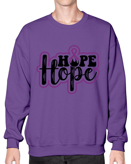 hope 164# - alzheimers- Sweatshirt - Crew