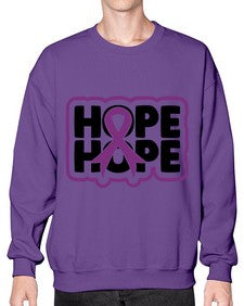 hope 165# - alzheimers- Sweatshirt - Crew