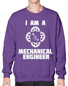 i am mechanical engineer 856# - engineer- Sweatshirt - Crew