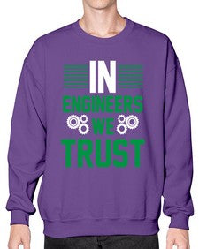 in engineers we trust design 987# - engineer- Sweatshirt - Crew