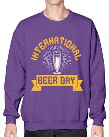 international beer day 1210# - beer- Sweatshirt - Crew
