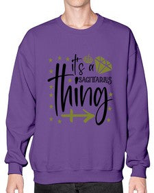 its a sagittarius thing 271# - sagittarius- Sweatshirt - Crew