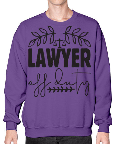lawyer off duty 1041# - lawyer- Sweatshirt - Crew