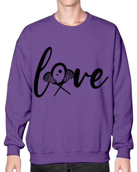 love 4# - lacrosse- Sweatshirt - Crew