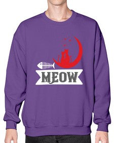 meow Style 70# - cats- Sweatshirt - Crew
