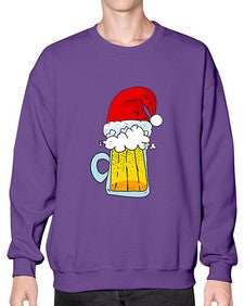 merry beermas 1390# - beer- Sweatshirt - Crew