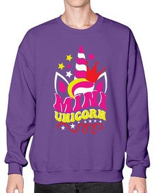 mini unicorn 307# - unicorn- Sweatshirt - Crew