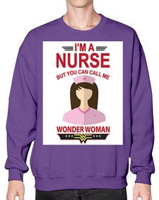 nurse tshirt 1219# - nurse- Sweatshirt - Crew
